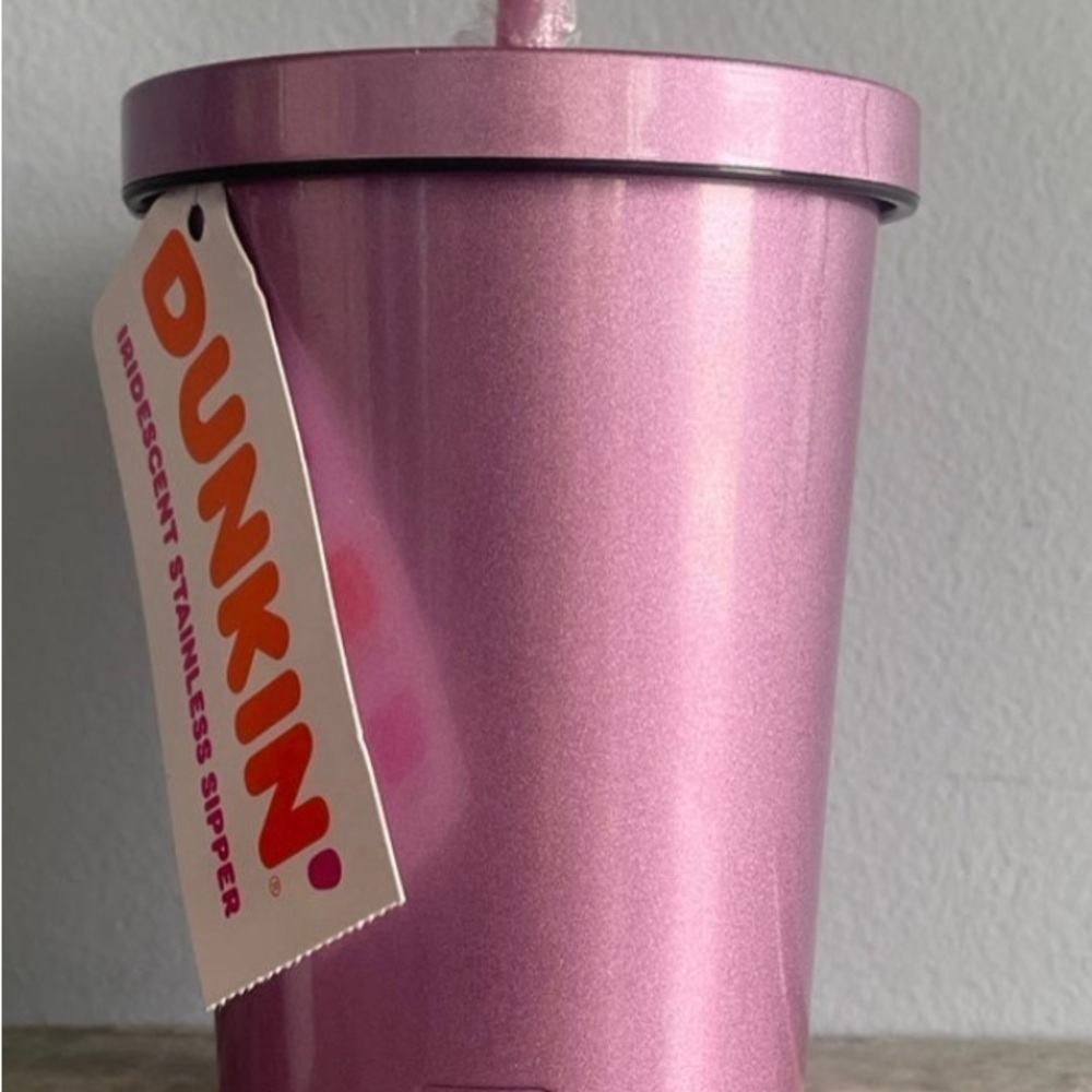 Dunkin gLITTER DUNKIN TUMBLER